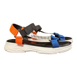 H2K Women's Lightweight Hooked Sandals Multicolor Size 11